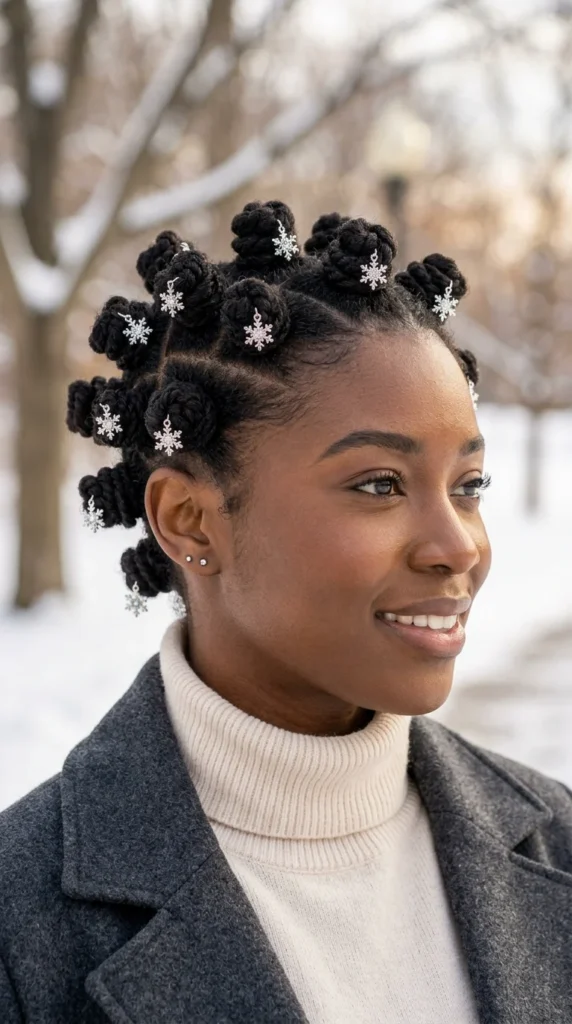 17 Festive Christmas Hairstyles for Black Girls That Look Absolutely Magical