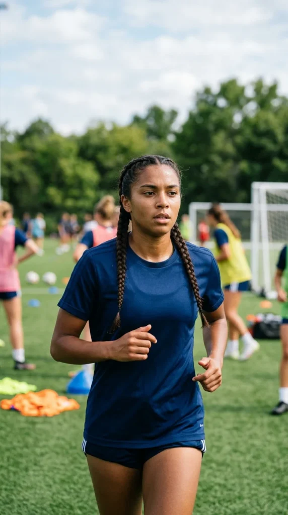14 Game-Ready Soccer Hairstyles That Stay Put Under Pressure