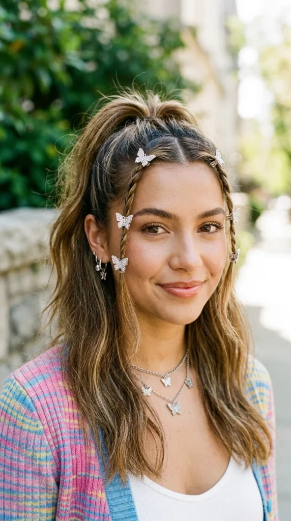 18 Modern Half-Up Half-Down Prom Hairstyles