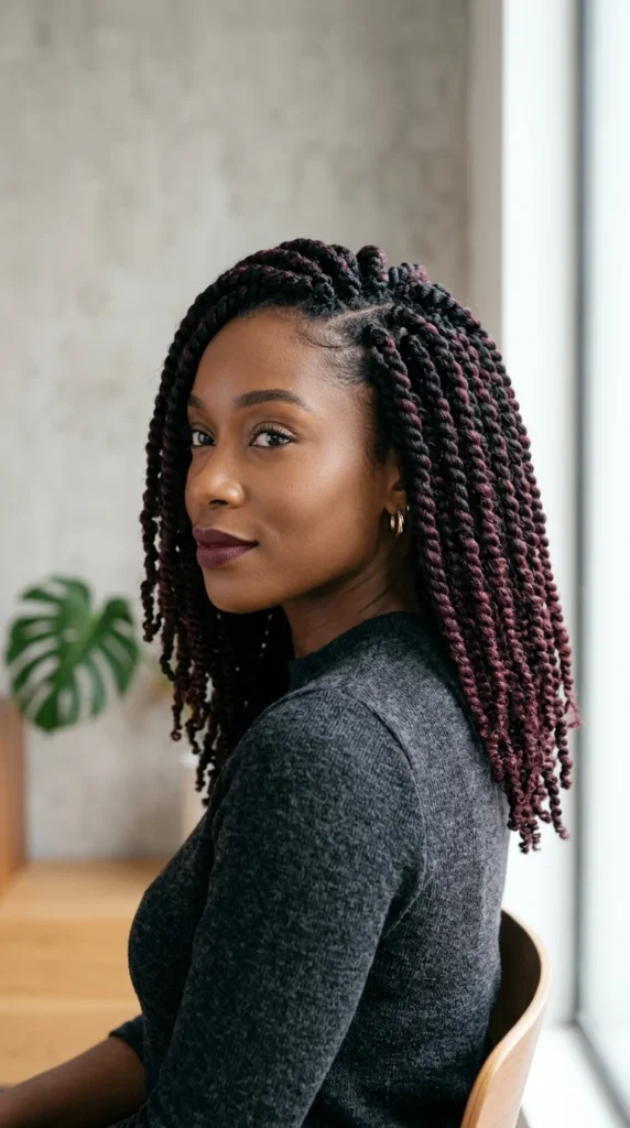 19 Kinky Twist Styles That Keep Your Natural Hair Thriving