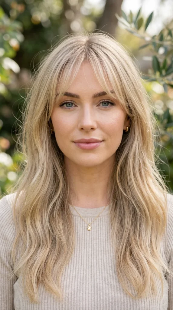 16 Soft Wispy Curtain Bangs Ideas Perfect for Long Hair